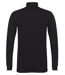 T-shirt col roulé - Homme - SFM125 - noir