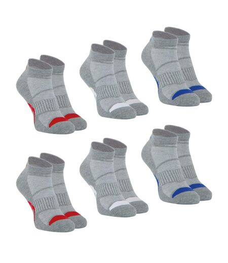 Lot de 6 paires de chaussettes basses homme Wilson