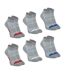 Lot de 6 paires de chaussettes basses homme Wilson-2