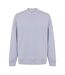 Mens Lettering Crew Neck Sweatshirt Light Blue Lacoste-1