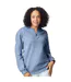 Sweat Softstyle Adulte Bleu De Gris Gildan-3