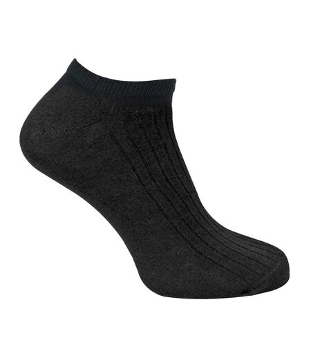 12 Pack Mens 100% Cotton Trainer Socks