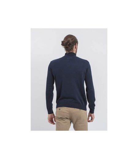 Pull col roulé pur coton LODIRK