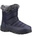 Womens/ladies longleat wellington boots navy Cotswold-1