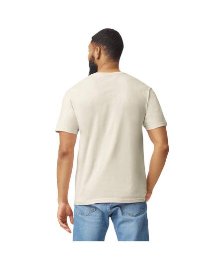 T-shirt Motif/style Uni Softstyle Adulte Beige Pâle Gildan
