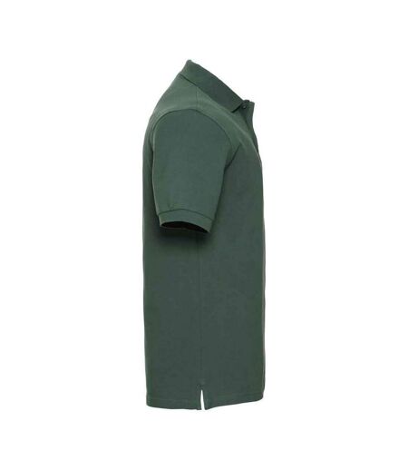Russell Mens Classic Cotton Pique Polo Shirt (Bottle Green) - UTPC6285