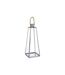 Lot de 3 Lanternes Extérieur Vérone 73cm Inox & Verre-4