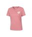 Womens/ladies Landscape T-shirt Pale Pink Mountain Warehouse-3