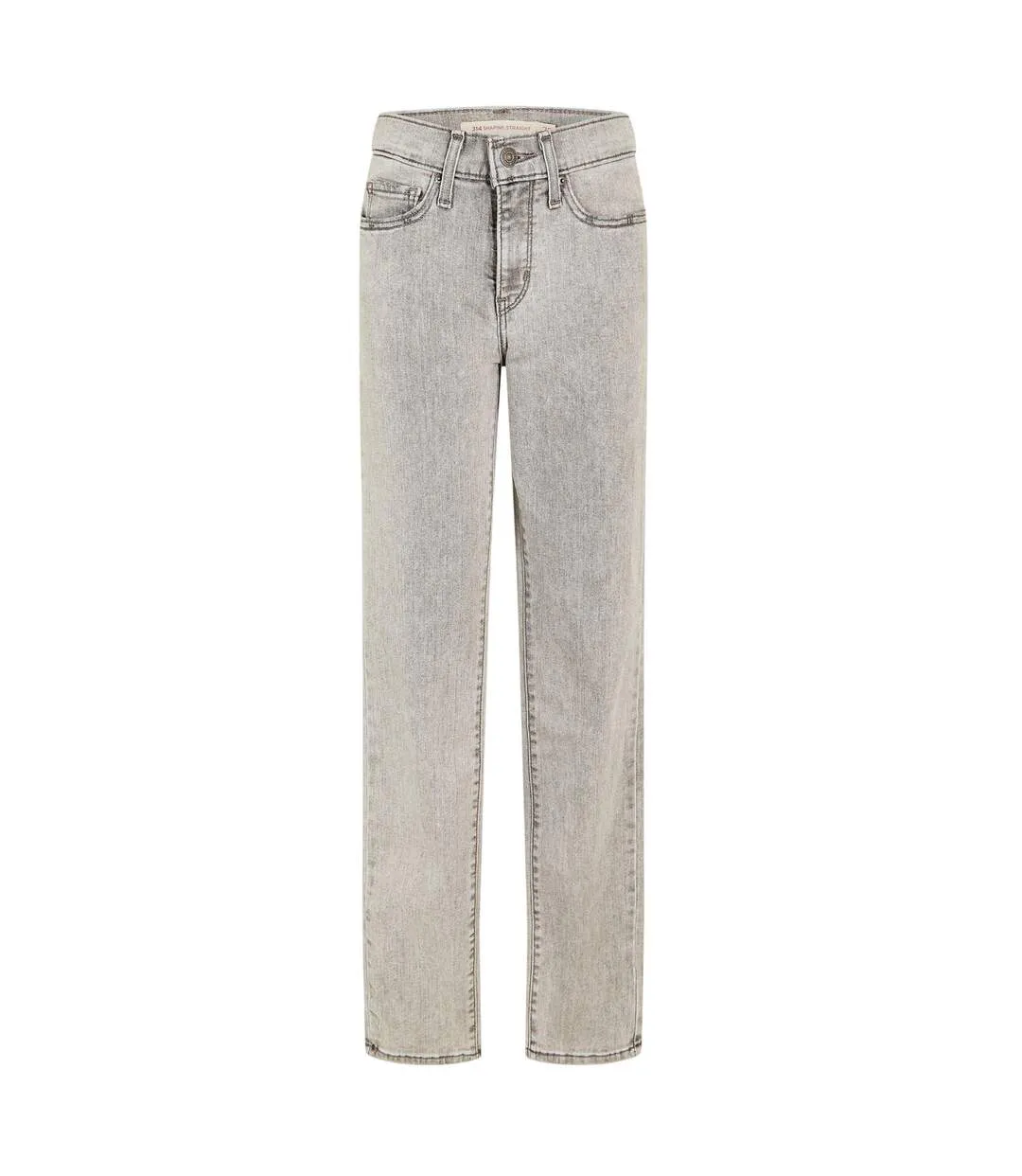 Womens/ladies High Rise Straight Leg Jeans Cancel Club Levis-1