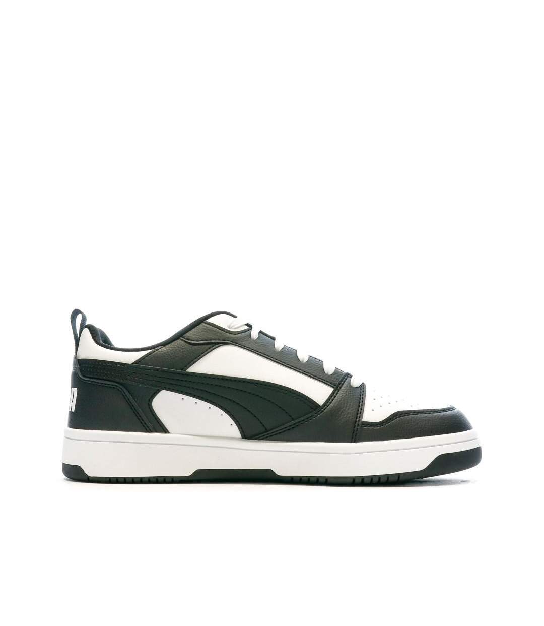Baskets noires/blanches homme puma rebound v6 low-2