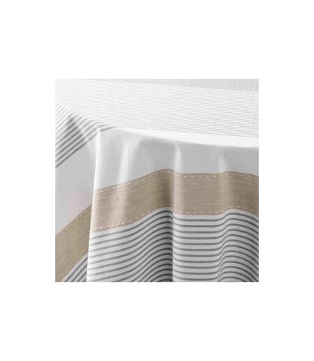 Nappe de Table Ronde Iliade 180cm Gris
