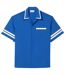 Mens Cotton Twill Relaxed Fit Shirt Blue Lacoste-1