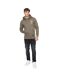 Sweat À Capuche Moules Homme Olive Crosshatch-4