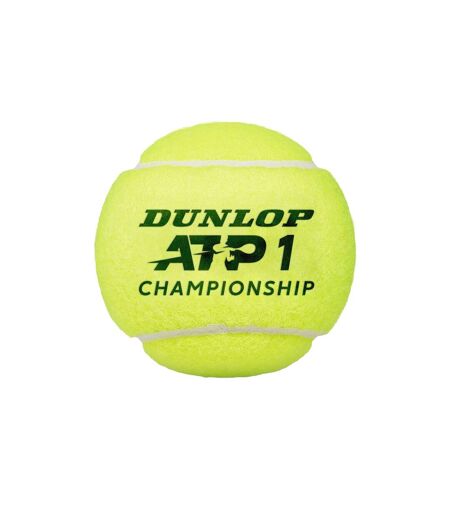 Dunlop Balles de tennis ATP Championship (Lot de 4) (Jaune) (Taille unique) - UTRD1144