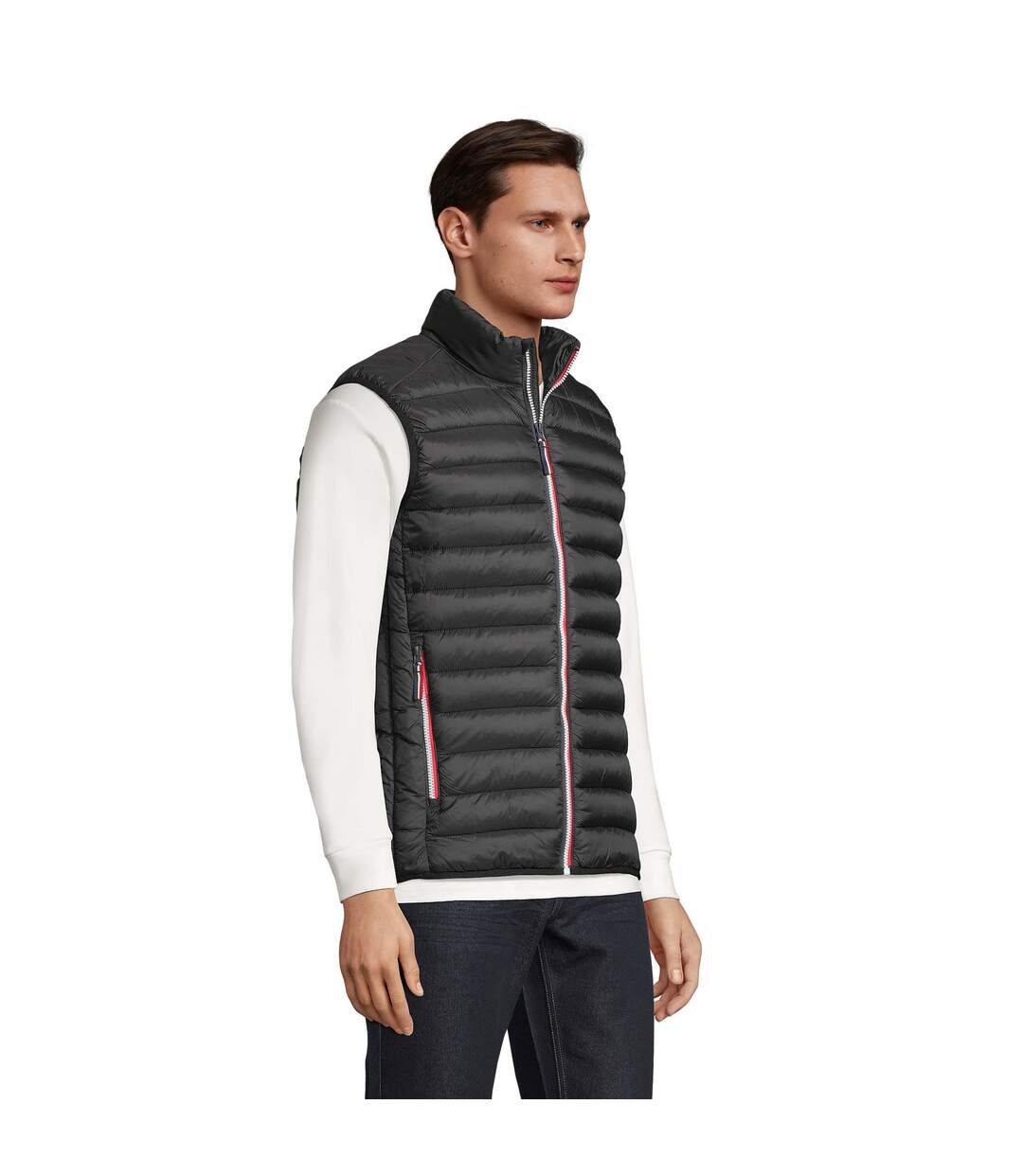 Veste Sans Manches Victorie Homme Noir SOLS-3