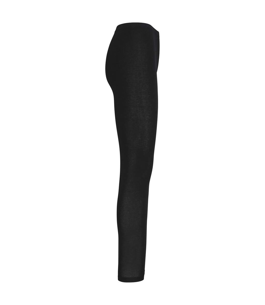 Womens/ladies plain leggings black Proact-3