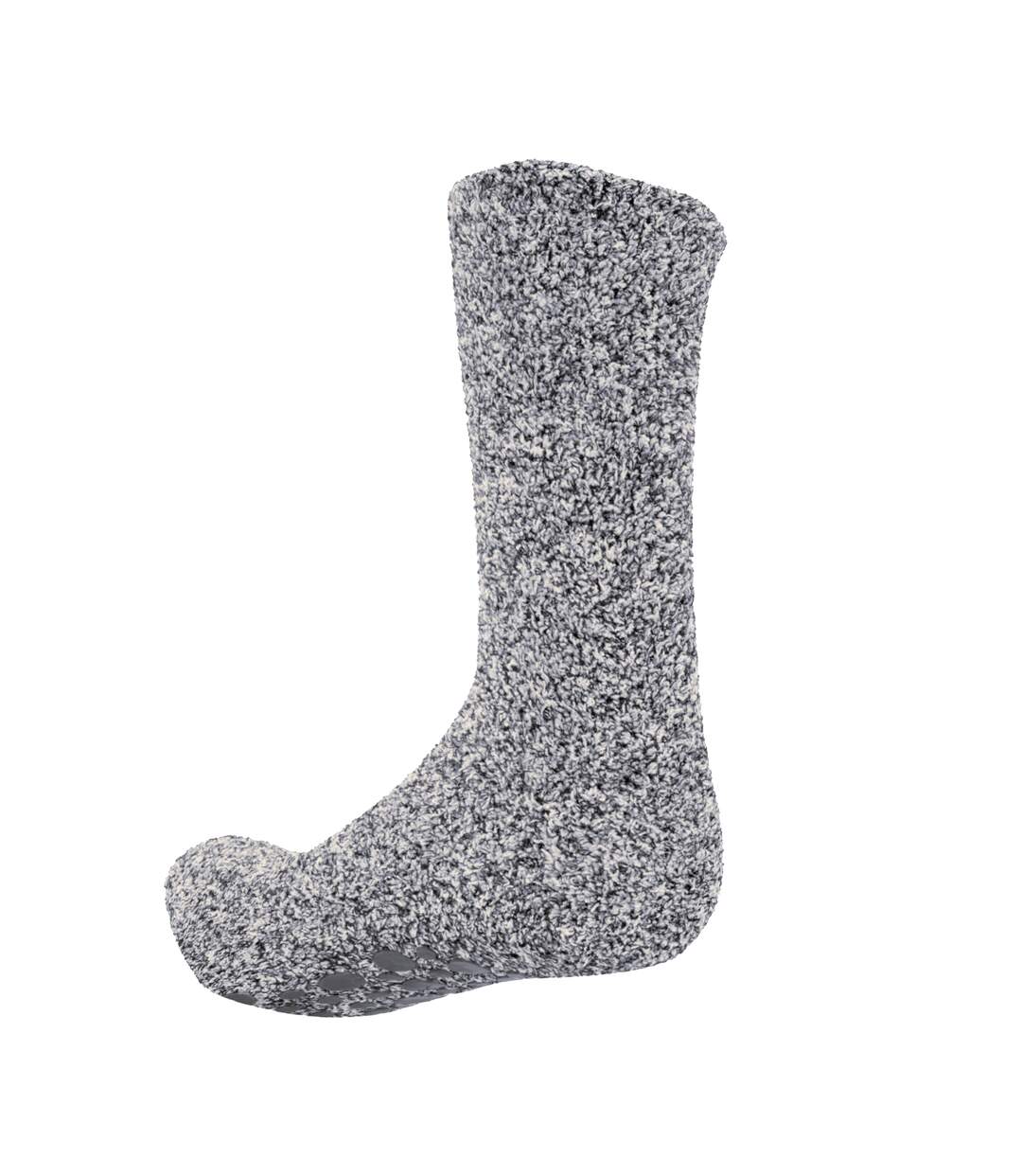 Chaussons chaussettes homme gris Floso