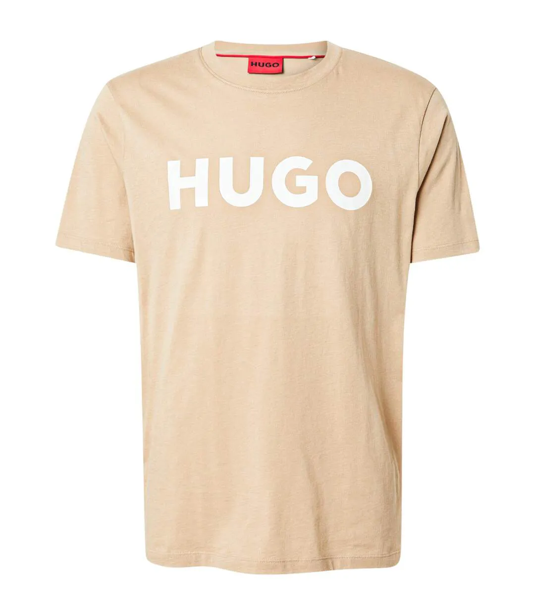 T-shirt Motif/style Logo Homme Beige Hugo-2