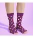 Sock Snob- Lot De 6 Chaussettes Femme Bambou Respirantes Motifs Quotidien-4
