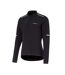 Womens/ladies Thermal Long-sleeved Cycling Jersey Black Pinnacle-3