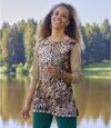 Tunika Savanne mit Patchwork-Motiv Atlas For Men