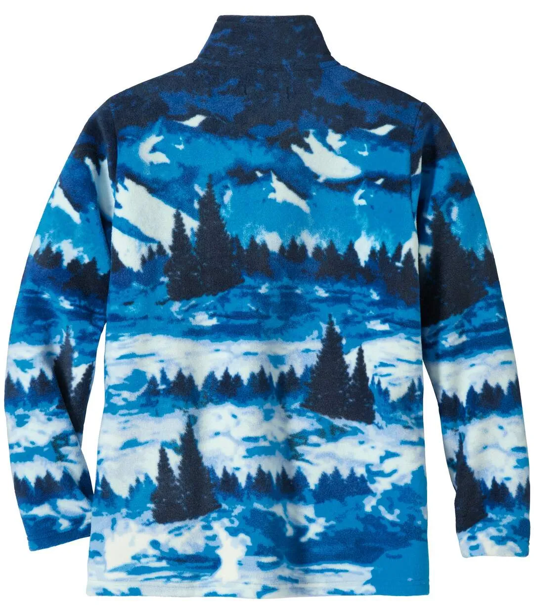 Veste Polaire, Imprimé Panthères des Neiges-3