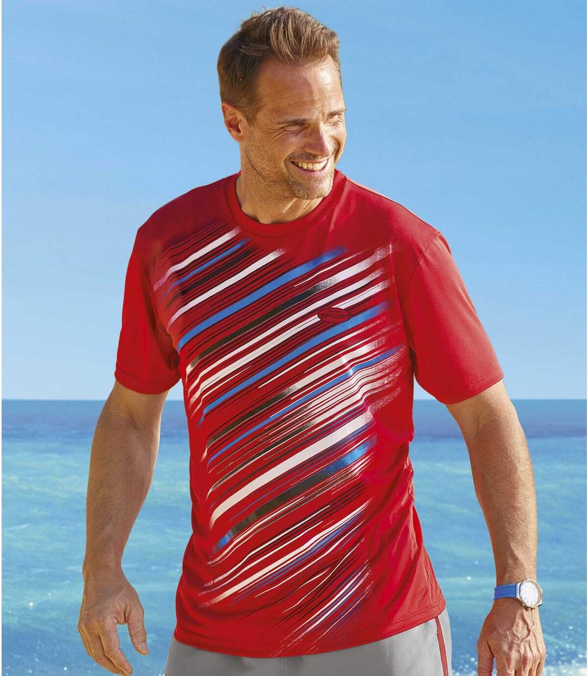 Set van 3 T-shirts Intense Sport Atlas For Men