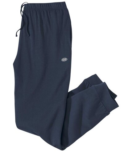 Men's Cotton Trackpants - Navy