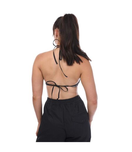 Haut Dos Nu Motif/style À Carreaux Originals Femme Blanc Noir Adidas