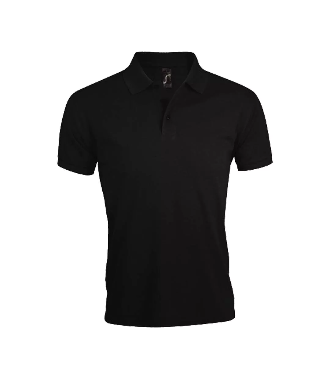 Polo Prime Homme Noir SOLS-1