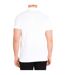 Short sleeve polo shirt with lapel collar WHITE man-3