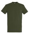 T-shirt manches courtes - Mixte - 11500 - vert army