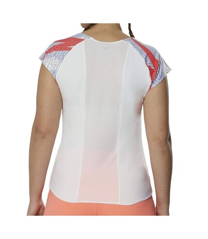 T-shirt Blanc Femme technique Mizuno 62GA - L