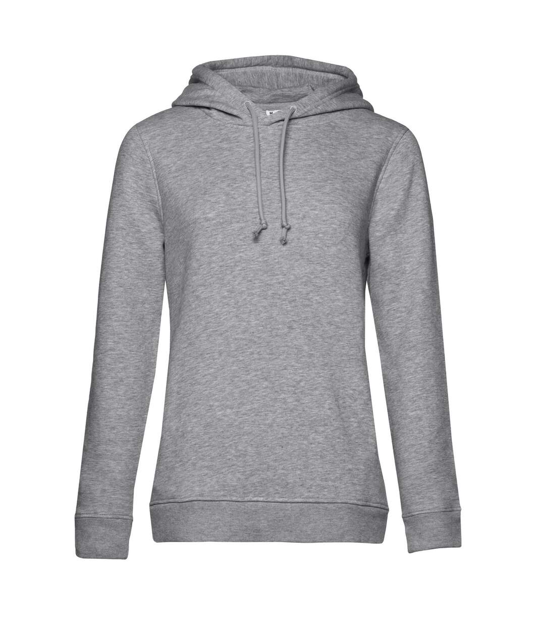 Sweat À Capuche Inspire Femme Gris Chiné B&C-1