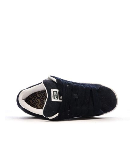 Baskets noires/blanches homme puma suede xl hairy