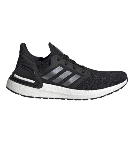 Mens Ultraboost Running Flat Shoes Black Night White Adidas