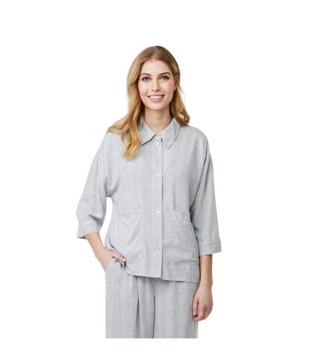 Womens/ladies Sonja Pyjama Top Light Grey CCDK Copenhagen