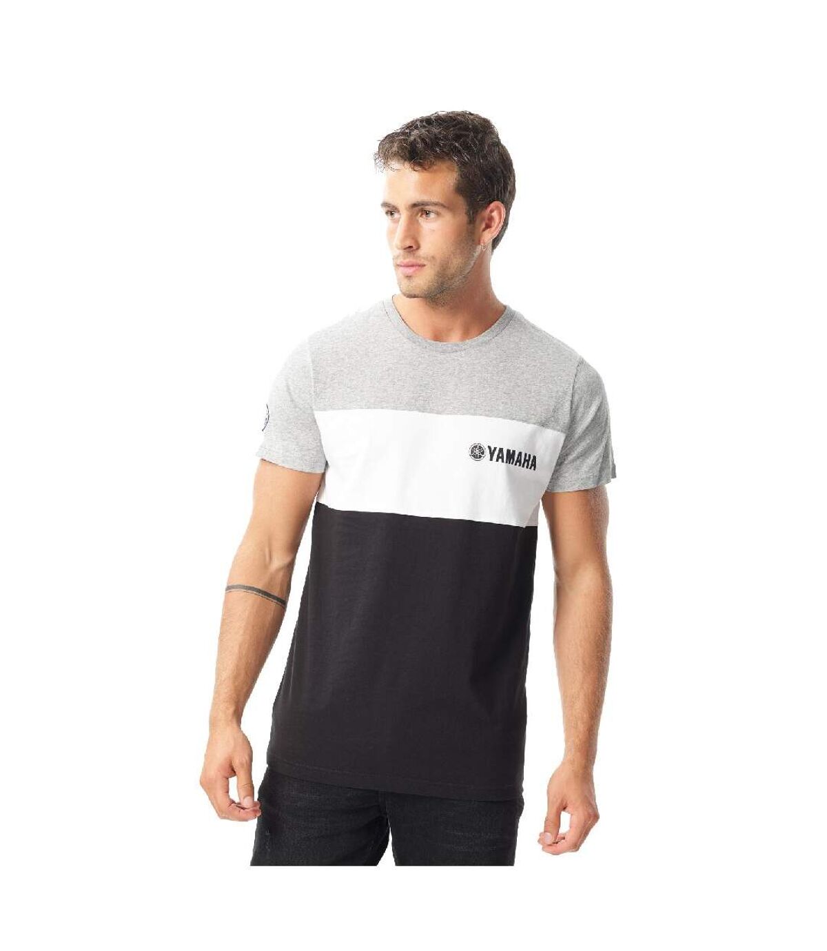 T shirt homme Racing comptatible Collection Textile Yamaha Outsiders- Assortiment modèles photos selon arrivages- T Shirt MC Tape B