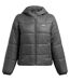 Womens/ladies Quilted Lightweight Tailored Puffer Jacket Grey Under Armour-2