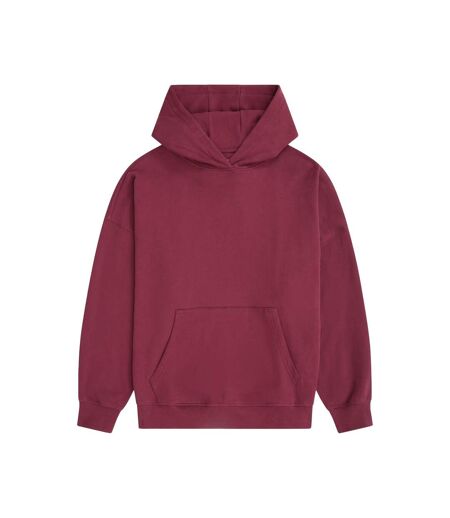 Sweat À Capuche Idol Femme Bordeaux Animal