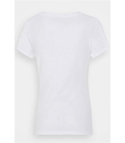 Tee shirt stretch en V   -  Calvin klein - Femme