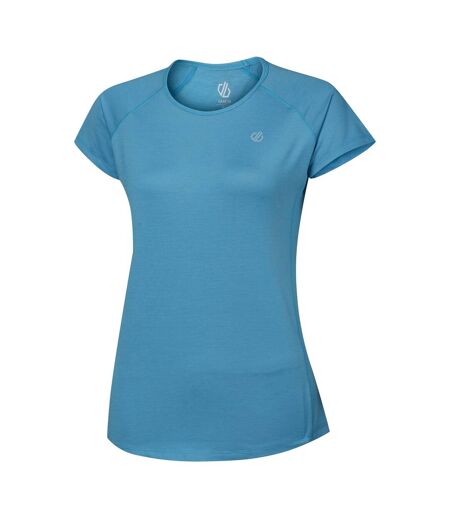 T-shirt De Sport Manches Courtes Corral Femme Bleu Clair Dare 2B