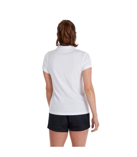 Womens/ladies Club Dry Polo Shirt White Canterbury