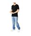 Lot De 3  T-shirts Motif/style Logo Brodé Homme Noir Boss-3