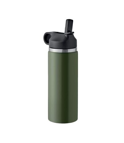 Ivalo double wall 500ml water bottle one size dark green MidOcean