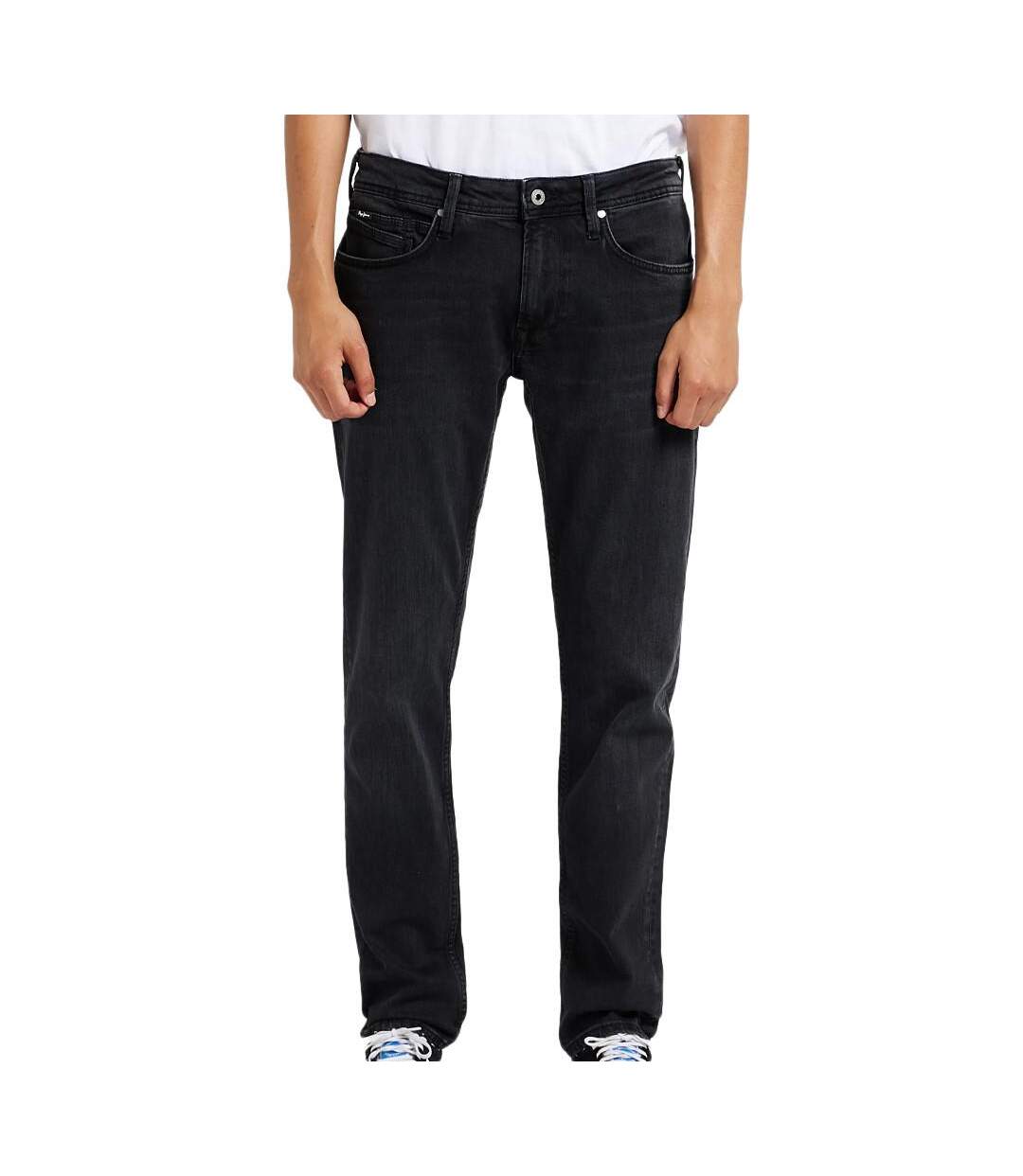 Jean Regular Noir Homme Pepe jeans Hatch - W28-L32-1