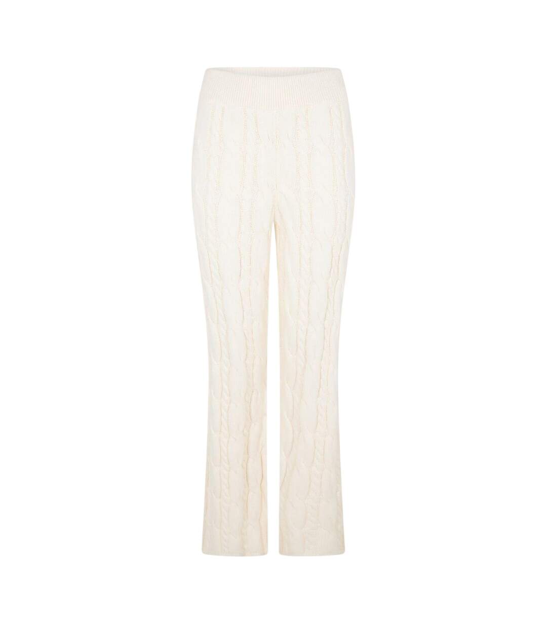 Pantalon Femme Crème 4th & Reckless-2