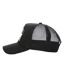 Casquette Trucker Sport Motif/style Logo Plate Noir Gris Societe Noir-3