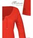 MAYFLOWER DOUGLAS1 - Tee-shirt manches 3/4 en maille flammée avec col à lacets-4
