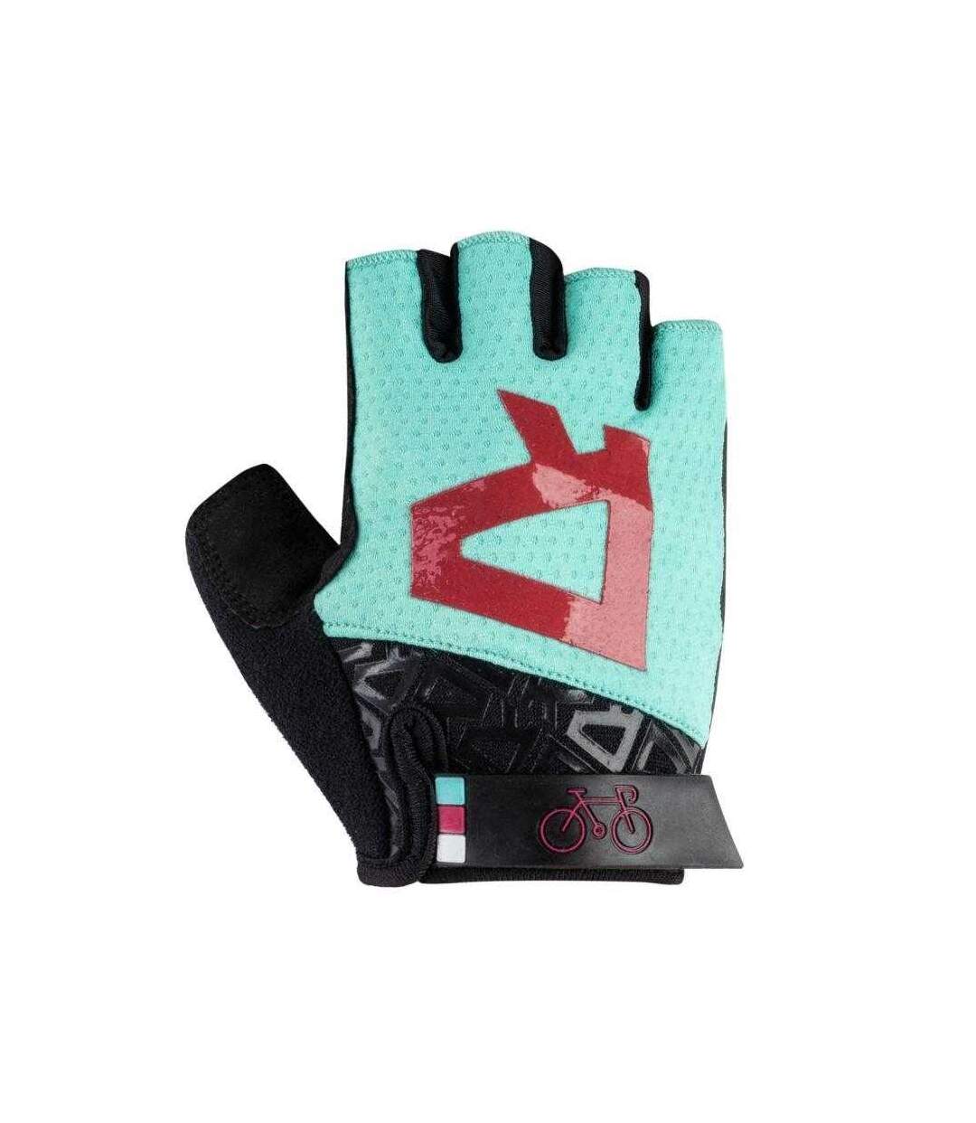 Gants De Cyclisme Hilder Femme Noir Bleu Vert Radvik-2